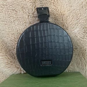 Like New Calpak Baye Mini - Black Croc